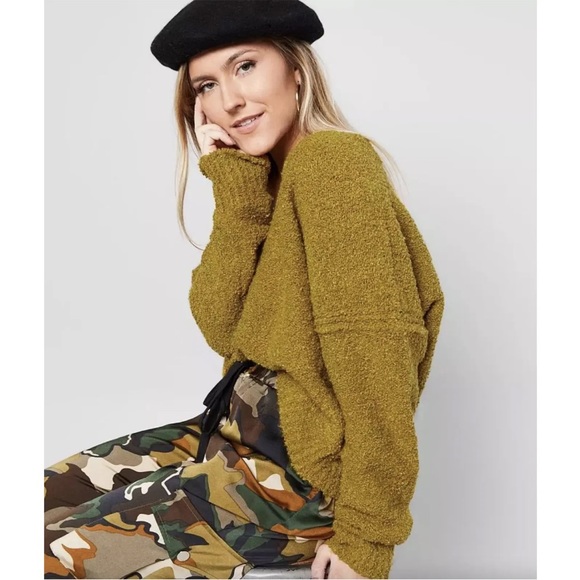 Free People Finders Keepers Moss Sweater - Picture 3 of 9